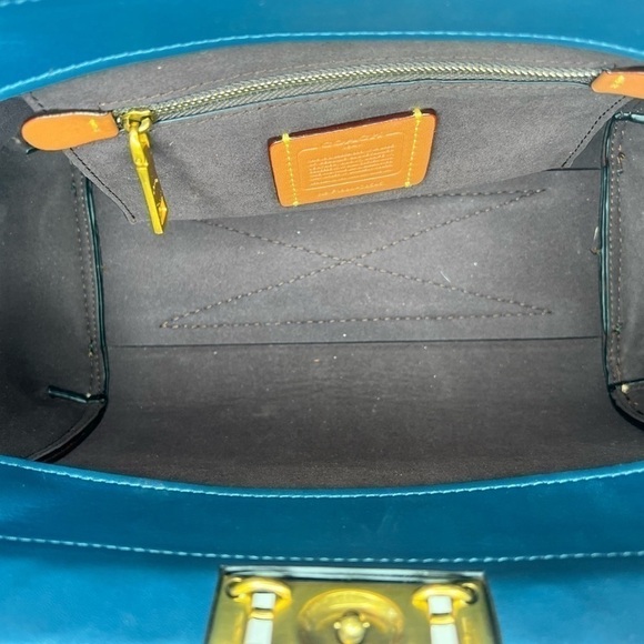 Coach Troupe Carryall in Colorblock F78545 Bag - Tan And Wallet Set - Picture 13 of 16